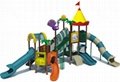 2012 hot sale plastic playground for children  1