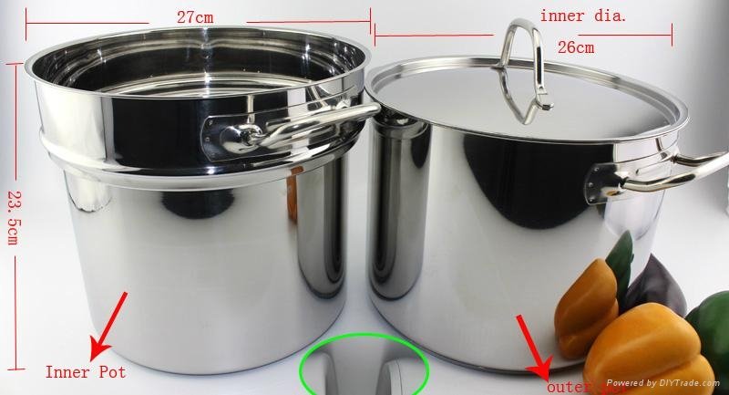 Stainless Steel Chocolate Melting Pot  2