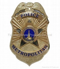 Metal Badge 