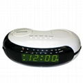 AM/FM LED Alarm Clock Radio