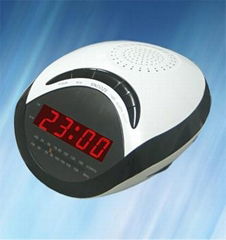 AM/FM LED Alarm Clock Radio