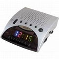 AM/FM LED Alarm Clock Radio