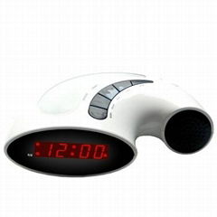 AM/FM LED Alarm Clock Radio With Night Light