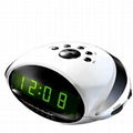 AM/FM LED Alarm Clock Radio