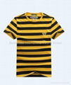 Men's striped Polo T shirt  1