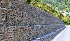 Galvanized Gabion, Made of Hexagonal