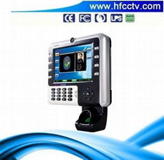 8 Inch Touch Screen Fingerprint Time Attendance and Access Control System