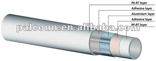 EVOH PE-Xb,PE-RT,PB composite oxygen barrier pipe 3