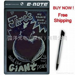 Liquid crystal writing pad E880 electronic paper