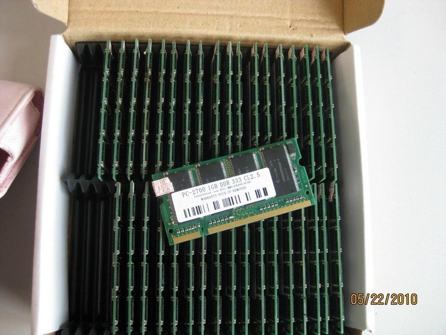 hot sell laptop memory ram sodimm DDR1 1GB 2