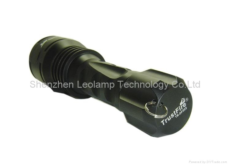 TrustFire TR-DF003 3*CREE XM-L T6 LED 5-mode 3000LM Diving Flashlight Torch 4