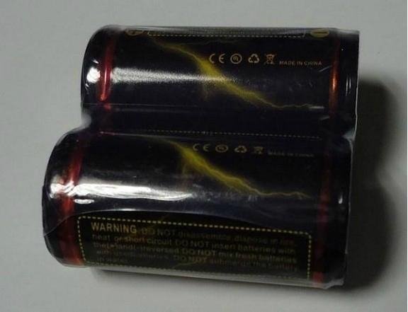 TrustFire 18350 3.7V 1200mAh protected rechargeable battery 3
