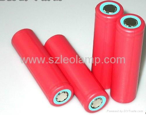 SANYO 18650 2600mAh 3.7V Li-ion Rechargeable li-ion Batteries  2