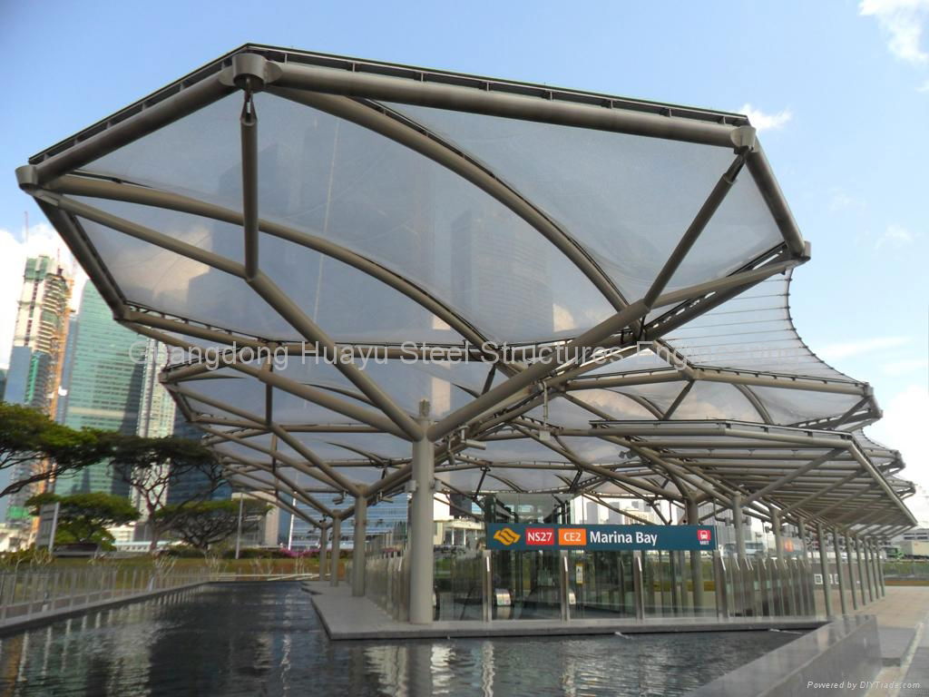 curtain wall steel structure 3