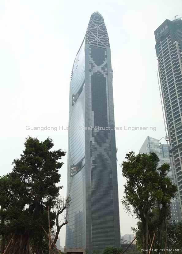 curtain wall steel structure 4