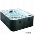 Popular model Outdoor bathtub jacuzzi SR838 3