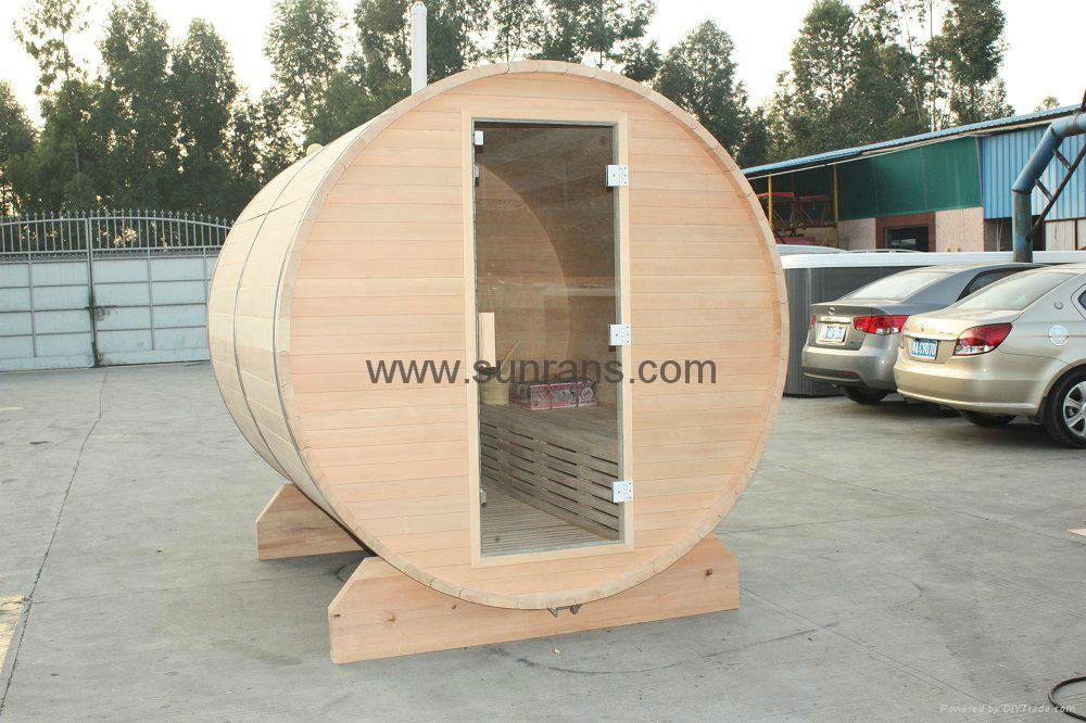 (New design) Barrel steam sauna room SR158