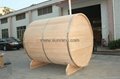 (New design) Barrel steam sauna room SR158 3