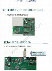 NRF24LE1 voice数字双向无线语音开发系统