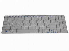 metal wireless keyboard 