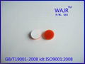 white PTFE red Silicone septa 