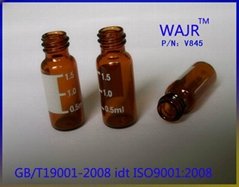 2ml amber screw vial with patch 