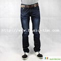 Hot Sale Men's High Class Blue Fashion Denim Jeans 2