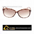 2012 Fashion plastic sun glasses 4