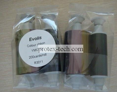 Evolis original R3011 YMCKO ribbon