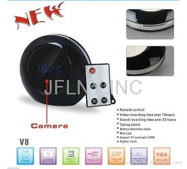 Wholesale Wireless Clock Camera,enquire for the best price 2