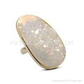 Druzy Jewelry 925silver 1