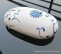 fancy Celadon Porcelain 2.4Ghz usb wireless mouse 4