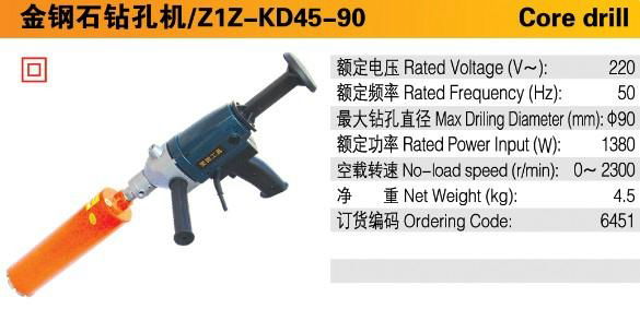 Diamond core drill(6471) 5