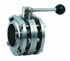 sanitary butterfly valve