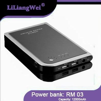 Power Bank 12000mah for Mobile phone/iPad/iPhone/MP5/MP4