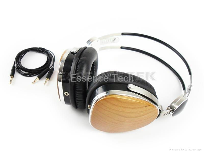 higher quality wooden headphones