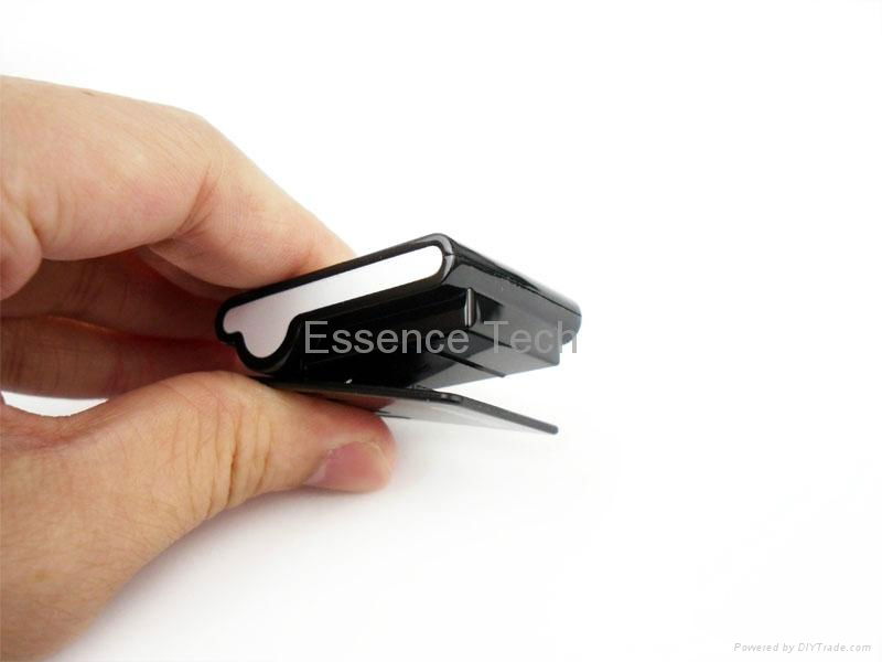 Wireless stereo bluetooth headset/earphone Clip design for mobile phones 4