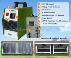 Portable solar power system 150W