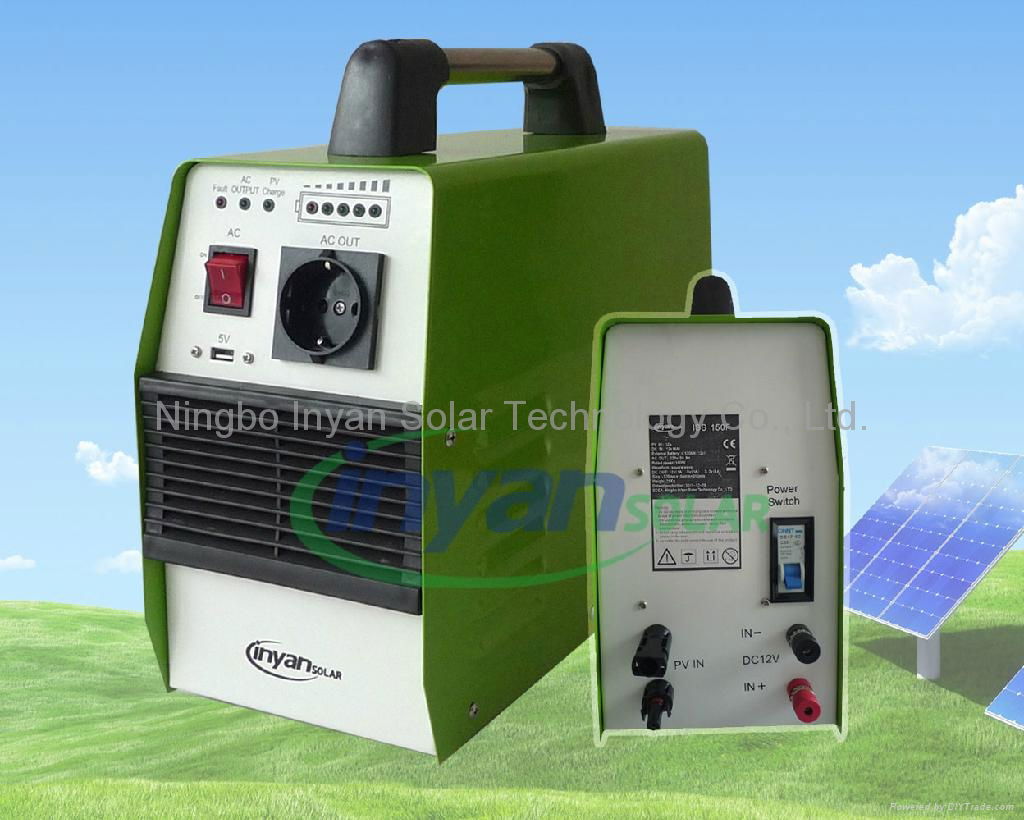 Portable solar power system 150W (modified sine wave)  2