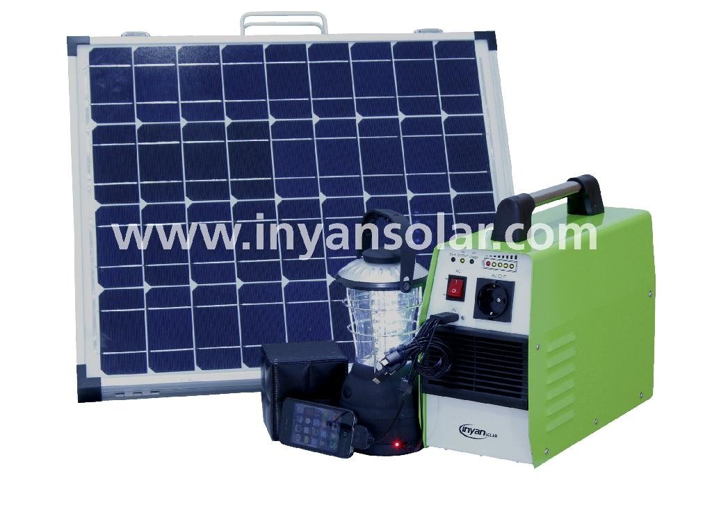 Portable solar power system 500W (Lithium battery)