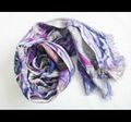 Newest Necked Yarn Viscose Scarf 2