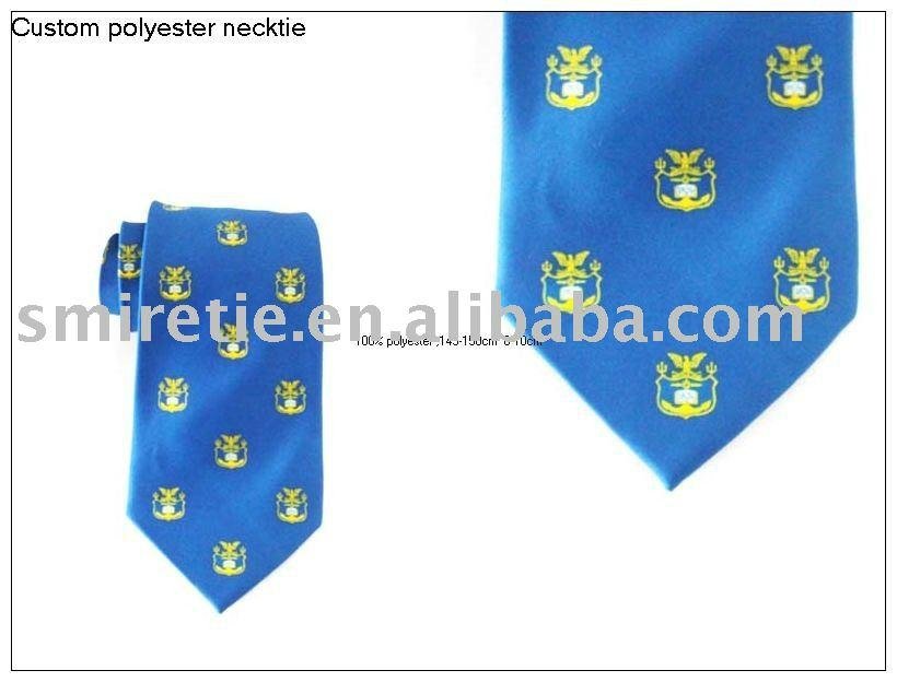 100% polyester custom necktie 3