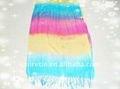 Fashional Rainbow 100% Viscose Scarves 1