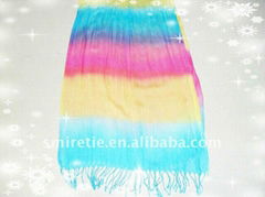 Fashional Rainbow 100% Viscose Scarves