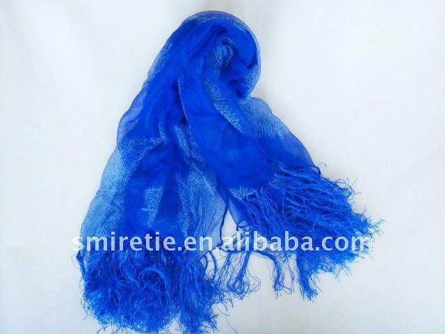 Bright Chiffon 100% Silk Scarves 2