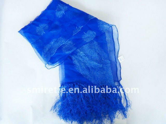 Bright Chiffon 100% Silk Scarves 3