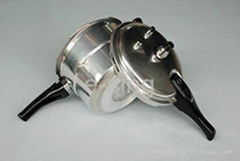 Polished Aluminum pressure cooker 