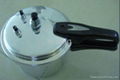 Polished Aluminum pressure cooker  2