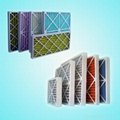 folded panel filter