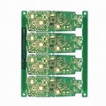 Multilayer PCB with four layers,immersion gold surface treatment 1